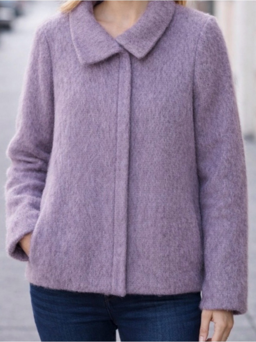 Talbots Jackie Lavender Jacket